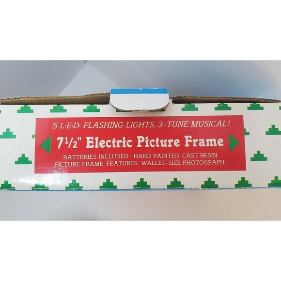 1995 Melannco Music & Lights Electric Picture Frame 7 In - Picture 5 of 5
